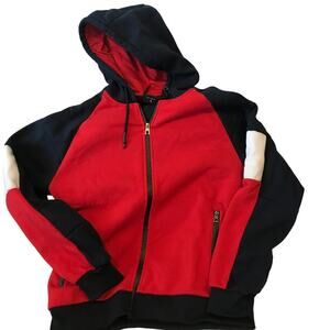 Refinery Republic Red Blue Hoodie, Men's S